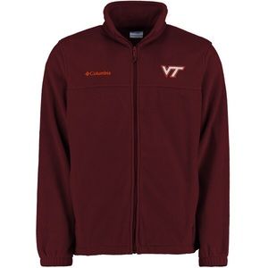 Columbia Virginia Tech Zip Up Fleece